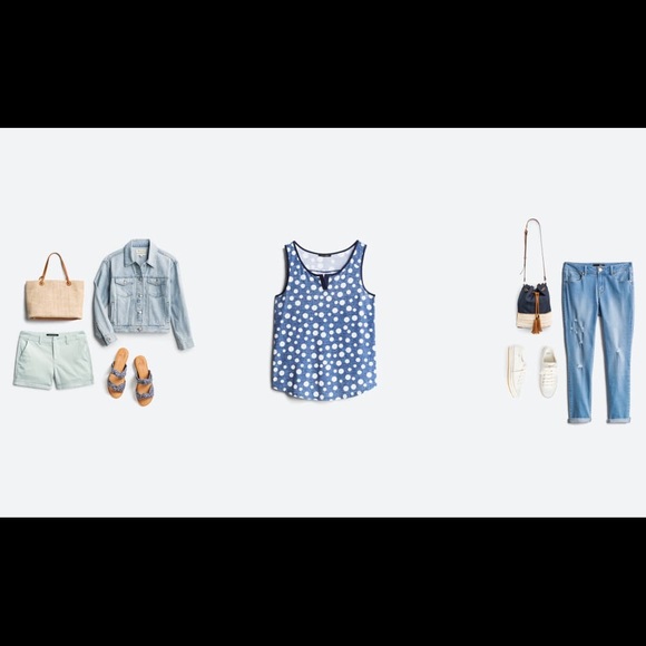 Bernadine Split Neck detail knit top in medium - Picture 2 of 4